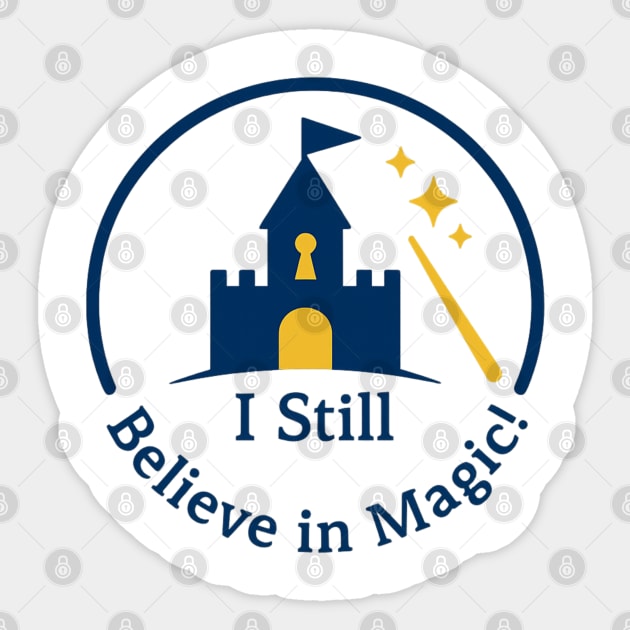 I Still Believe in Magic Sticker by Disney For Seniors